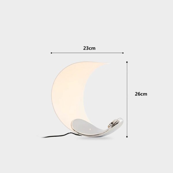 -Curl Table Lamp/Luna Flow Table Lamp/Curved Table Lamp/desk lamp/moon lamp